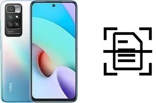 Numériser un document sur un Xiaomi Redmi 10 Prime