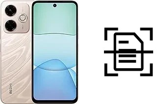Numériser un document sur un Xiaomi Redmi 13x