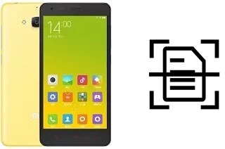 Numériser un document sur un Xiaomi Redmi 2A