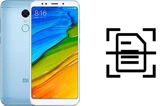 Numériser un document sur un Xiaomi Redmi Note 5 (Redmi 5 Plus)