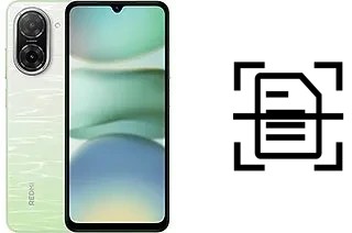 Numériser un document sur un Xiaomi Redmi A5 4G