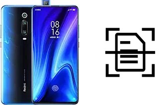 Numériser un document sur un Xiaomi Redmi K20 Pro Premium