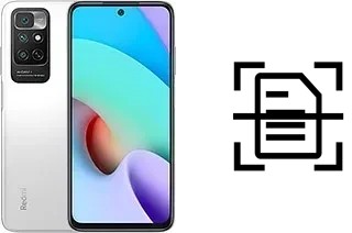Numériser un document sur un Xiaomi Redmi 10 2022