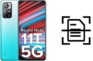 Numériser un document sur un Xiaomi Redmi Note 11T 5G