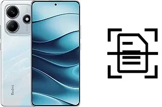 Numériser un document sur un Xiaomi Redmi Note 14