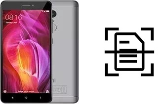 Numériser un document sur un Xiaomi Redmi Note 4