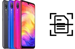 Numériser un document sur un Xiaomi Redmi Note 7