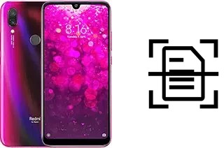 Numériser un document sur un Xiaomi Redmi Y3