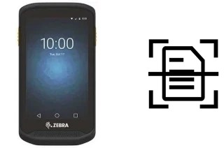 Numériser un document sur un Zebra TC25