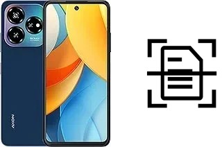 Numériser un document sur un ZTE Axon 60 Lite