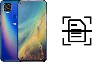 Numériser un document sur un ZTE Blade V2020 5G