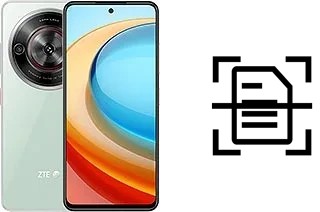 Numériser un document sur un ZTE Blade A75