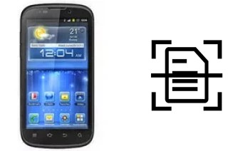 Numériser un document sur un ZTE Grand X IN