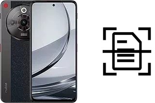 Numériser un document sur un ZTE nubia Focus Pro