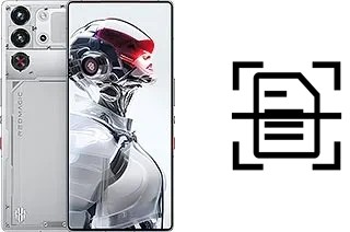 Numériser un document sur un ZTE nubia RedMagic 10SPro+