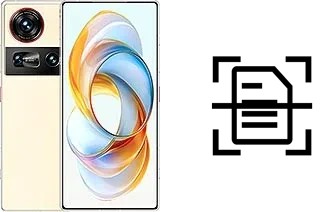 Numériser un document sur un ZTE nubia Z70 Ultra