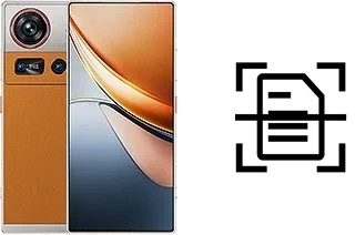Numériser un document sur un ZTE nubia Z70S Ultra