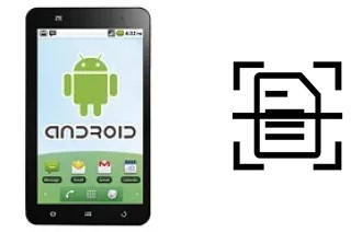 Numériser un document sur un ZTE V9