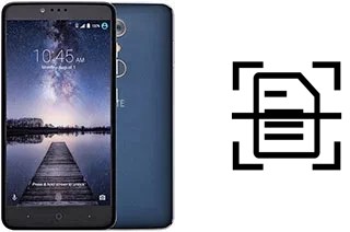 Numériser un document sur un ZTE Zmax Pro