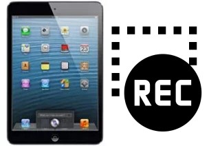 Capture vidéo écran dans Apple iPad mini Wi-Fi + Cellular