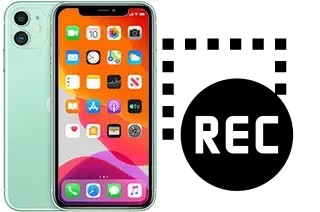 Capture vidéo écran dans Apple iPhone 11