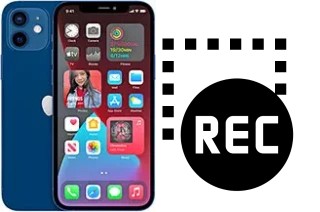 Capture vidéo écran dans Apple iPhone 12