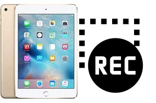 Capture vidéo écran dans Apple iPad mini 4