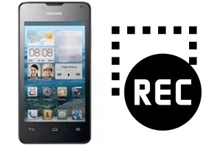 Capture vidéo écran dans Huawei Ascend Y300