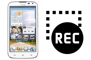 Capture vidéo écran dans Huawei Ascend G730