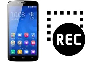 Capture vidéo écran dans Huawei Honor 3C Play