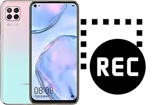 Capture vidéo écran dans Huawei nova 6 SE
