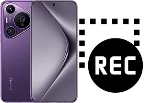 Capture vidéo écran dans Huawei Pura 70 Pro