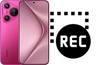 Capture vidéo écran dans Huawei Pura 70