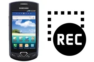 Capture vidéo écran dans Samsung I100 Gem