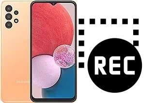 Capture vidéo écran dans Samsung Galaxy A13