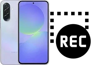 Capture vidéo écran dans Samsung Galaxy A36