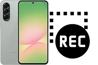 Capture vidéo écran dans Samsung Galaxy A56