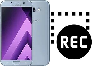 Capture vidéo écran dans Samsung Galaxy A7 (2017)
