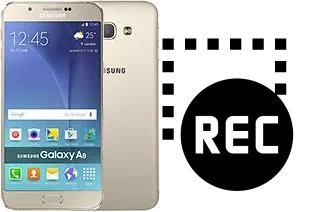 Capture vidéo écran dans Samsung Galaxy A8 (SCV32)