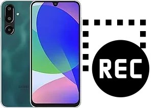 Capture vidéo écran dans Samsung Galaxy F16