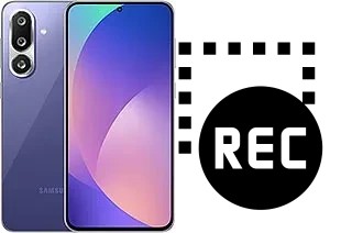 Capture vidéo écran dans Samsung Galaxy F56