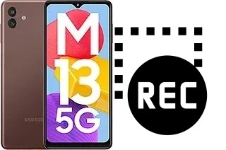 Capture vidéo écran dans Samsung Galaxy M13 5G