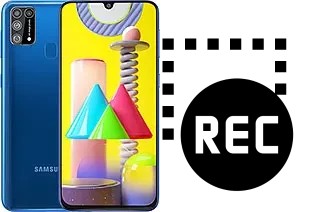 Capture vidéo écran dans Samsung Galaxy M31