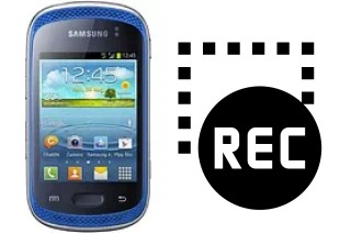 Capture vidéo écran dans Samsung Galaxy Music Duos S6012