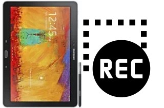 Capture vidéo écran dans Samsung Galaxy Note 10.1 (2014 Edition)