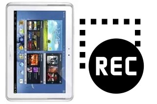 Capture vidéo écran dans Samsung Galaxy Note 10.1 N8010