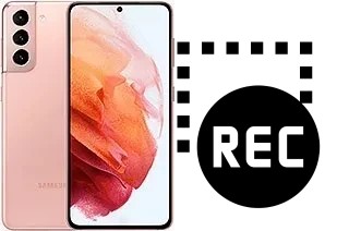 Capture vidéo écran dans Samsung Galaxy S21 5G