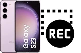 Capture vidéo écran dans Samsung Galaxy S23
