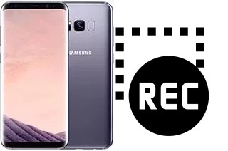 Capture vidéo écran dans Samsung Galaxy S8+