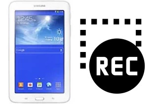 Capture vidéo écran dans Samsung Galaxy Tab 3 Lite 7.0